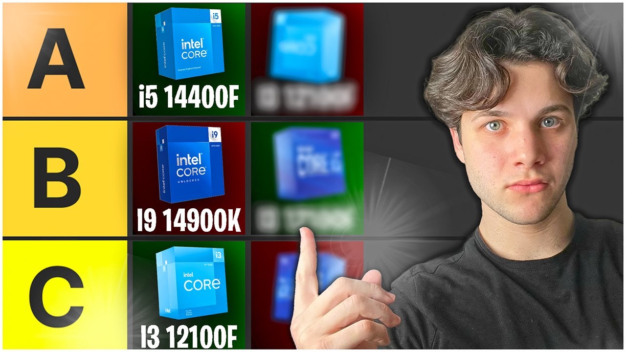 The Best & Worst INTEL CPUs Ranked! - Tier List