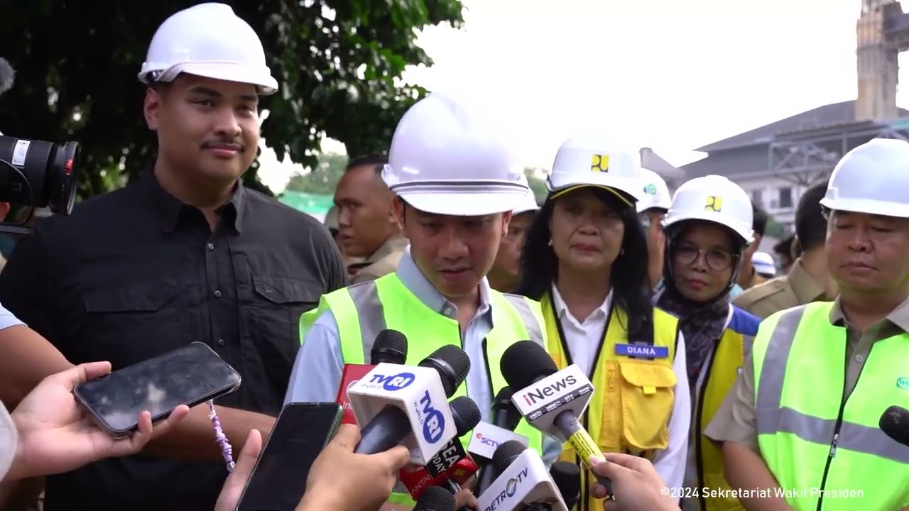 Wapres Gibran Rakabuming Tinjau Cibubur Youth Elite Sport Center dan Keterangan Pers