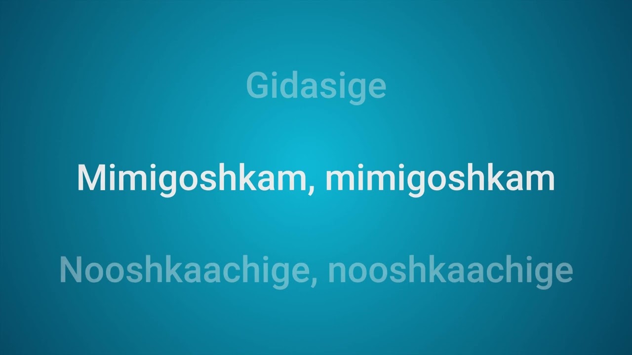 Rosetta Stone Ojibwe Songs Manoominikewin The Ricing Song
