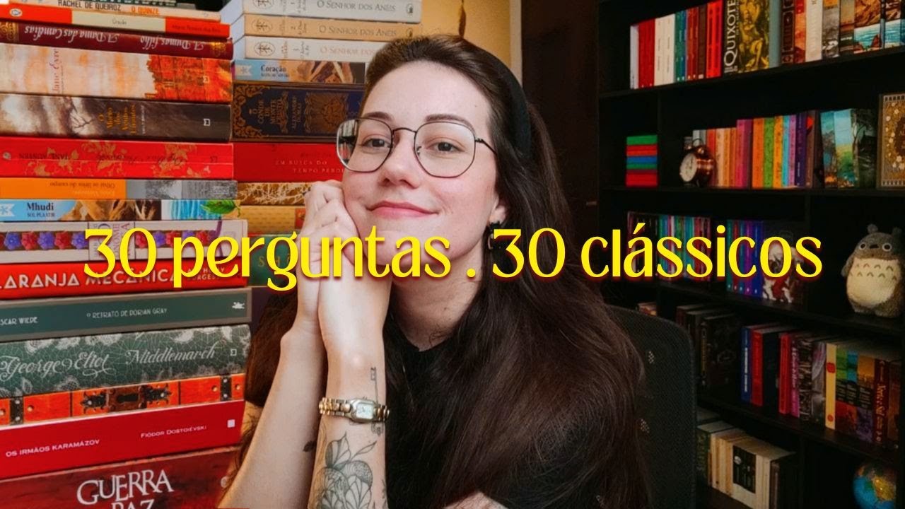 30 perguntas, 30 livros clássicos 📚✨