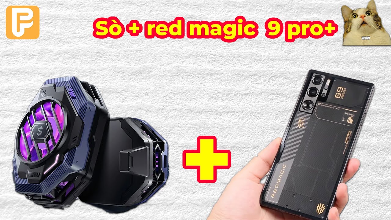 Đánh giá sò tản nhiệt Black Shark Funcooler 3 Pro, Test game trên Nubia red Magic 9pro+