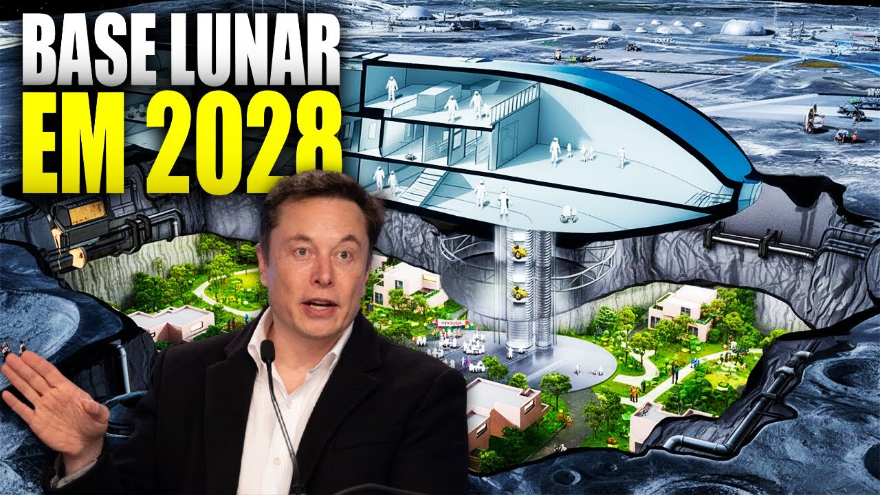 Elon Musk REVELOU a BASE LUNAR ALPHA da SpaceX &mdash; o plano de 2028 &eacute; INSANO!