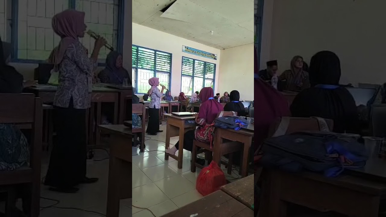 Presentasi tentang materi  kolaborasi guru dan laboran dalam pembelajaran PAI