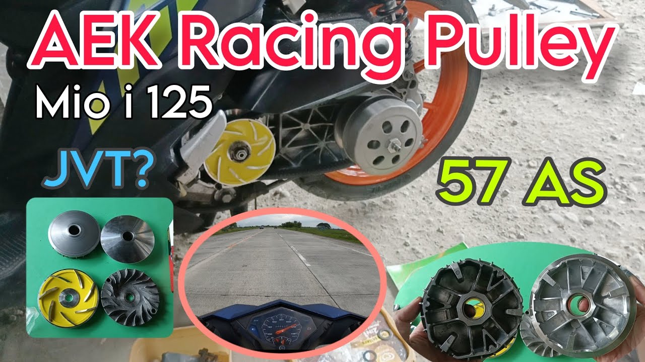 Pulley Upgrade - Mio i 125 57mm All Stock 150cc