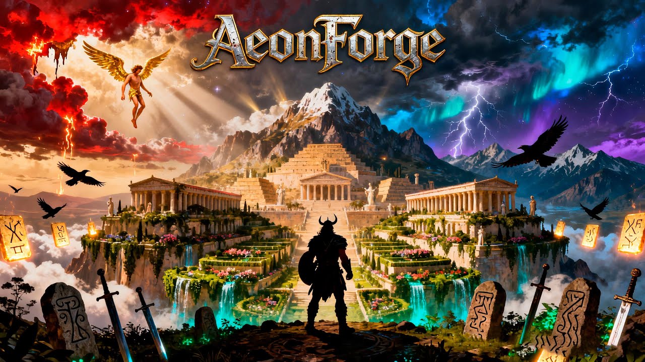 AeonForge - The First Age Unbound [Full Album] | CINEMATIC METAL ORCHESTRAL