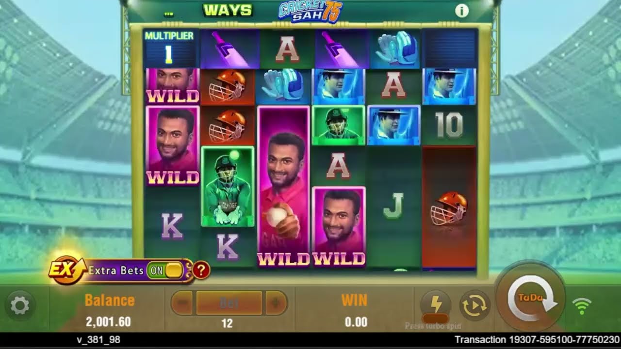 สล็อต Cricket Sah 75 เกมสล็อตธีมคริกเกตจากค่าย JILI ครบทุกฟีเจอร์ + แตก 2,000&times;