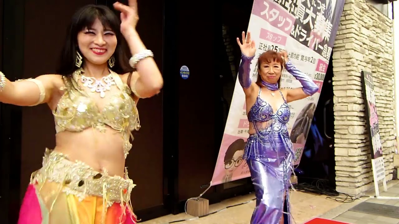 アマラートベリーダンス、ベリーダンスアマラート/岐阜柳ヶ瀬おねえさまつり2025.5.31(YouTuberショ・ジウ、株式投資家ショ・ジウ、SHO兄貴、TMS隊・マイナー城跡隊)