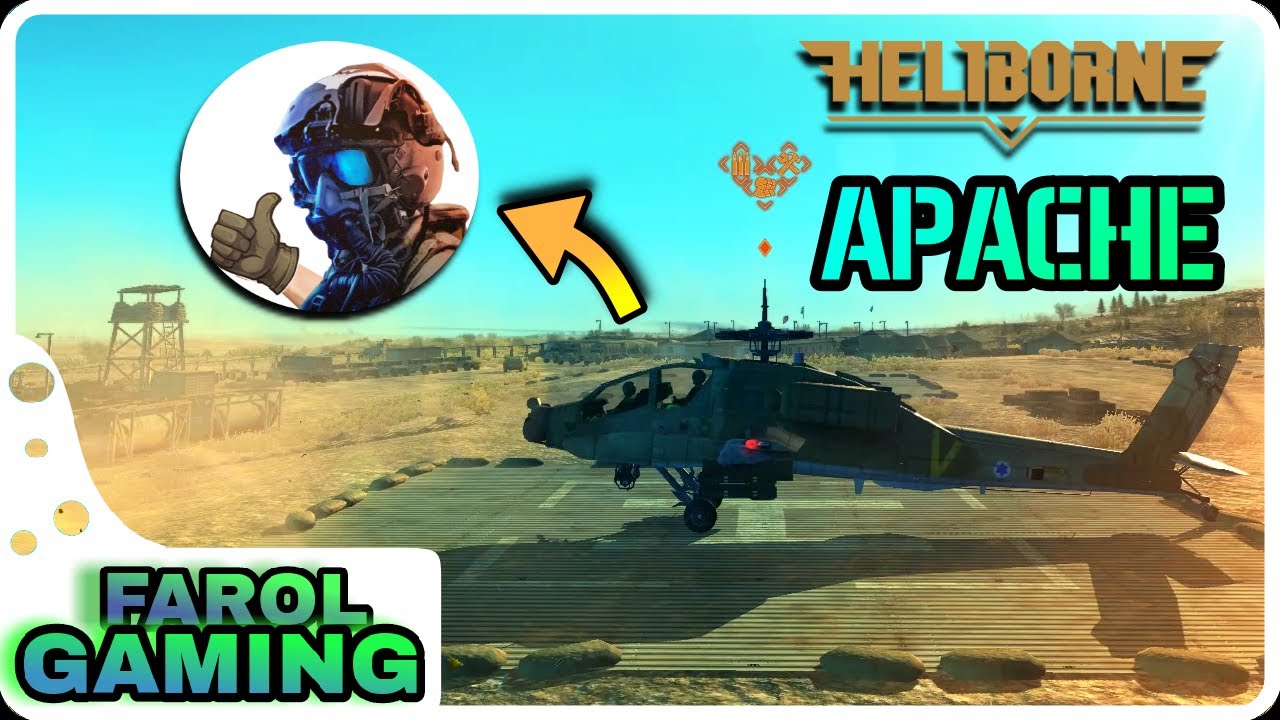 Heliborne Gameplay - Apache in Afghanistan │Multiplayer CO-OP