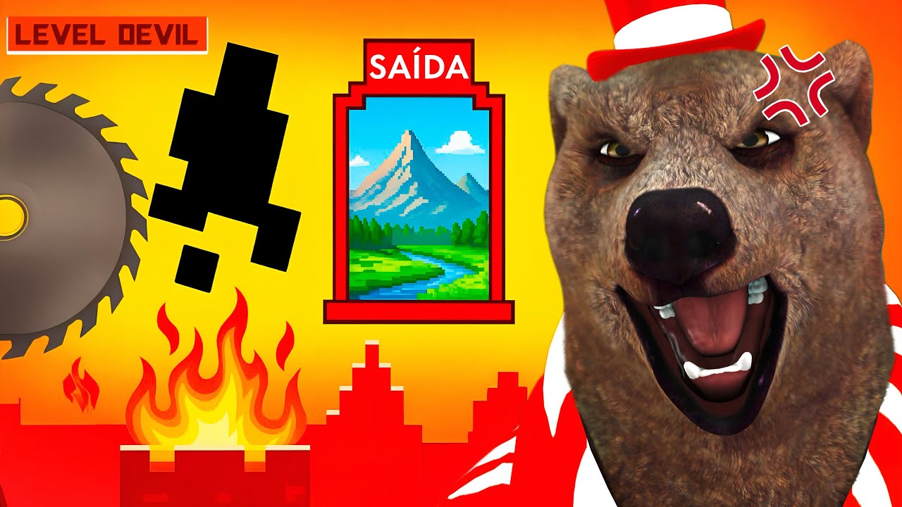 TENTE NÃO SENTIR RAIVAR COM ESSE JOGO... (Level Devil)