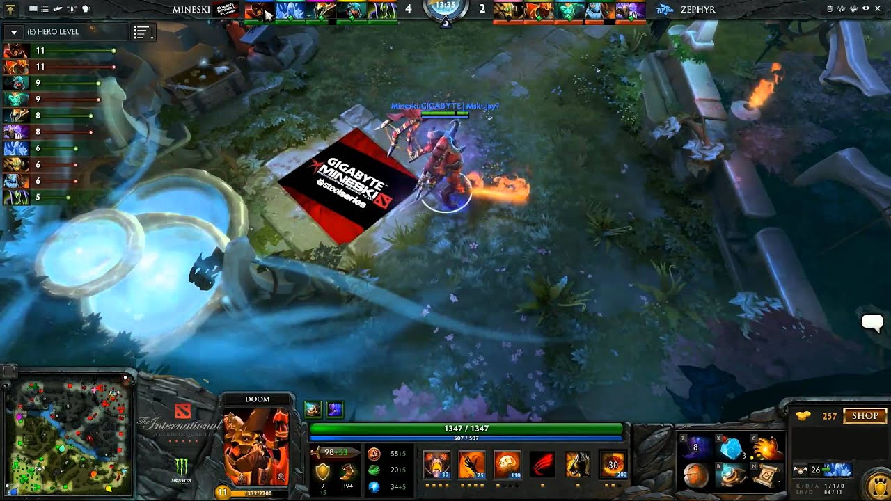 Zephyr vs Mineski (TI4 Qualifiers - SEA Groups)