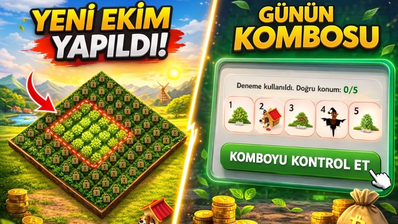 Yeni Ekim Yaptım! 🌱 Günün Kombosu Geldi 💰 Telegram Kripto Oyunu