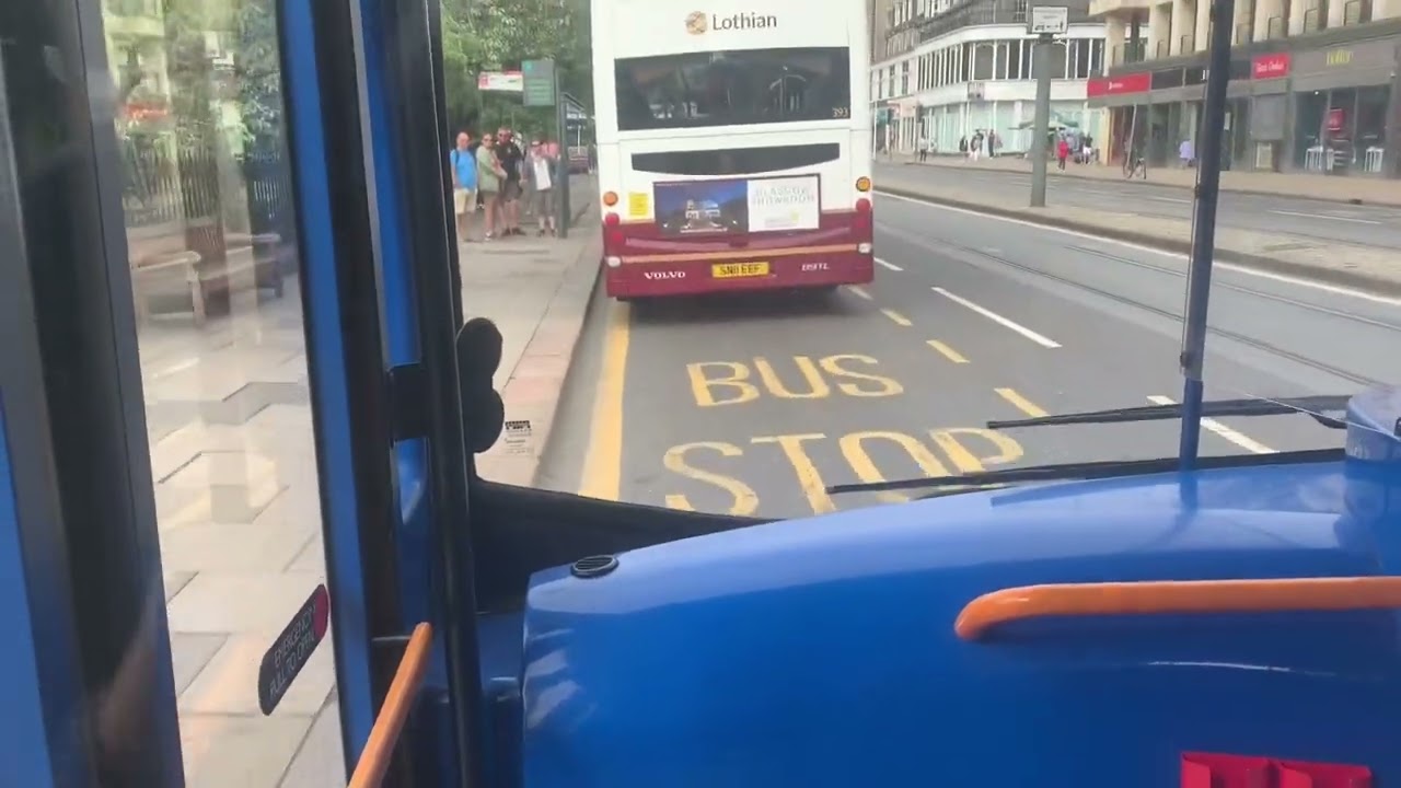 Stagecoach Route 101A Edinburgh - Dumfries ⤴️ Route Diverted