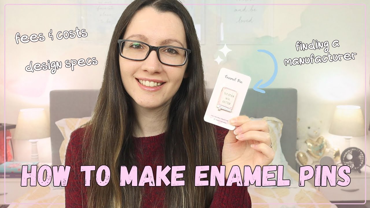 I MADE MY FIRST ENAMEL PIN! ✨ Everything You Need to Know & How To Find a Manufacturer