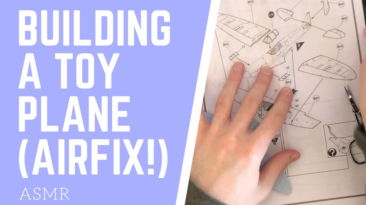 ASMR Airfix Spitfire Male Soft Spoken British Accent