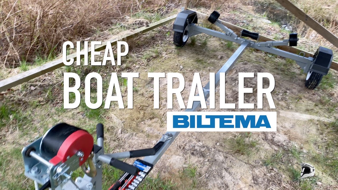 Billig båt trailer från Biltema / Best Cheap Boat Trailer- Review