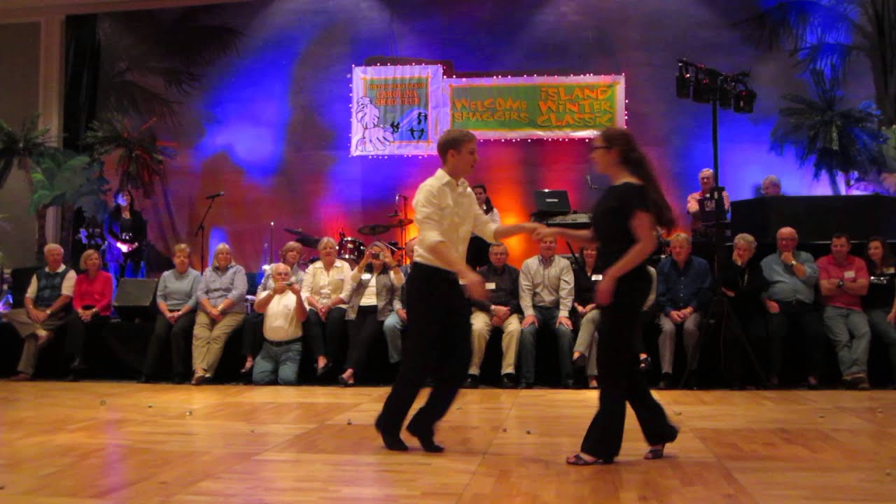 Kayla Henley and Jeremy Webb Shag Dancing