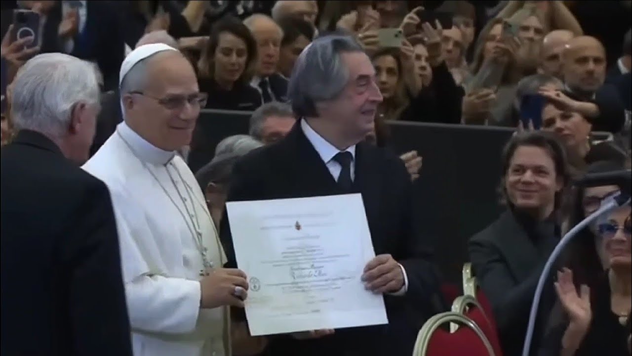 SENTIAMO COS'HA DETTO PAPA LEONE XIV AL MAESTRO RICCARDO MUTI DOPO IL CONCERTO