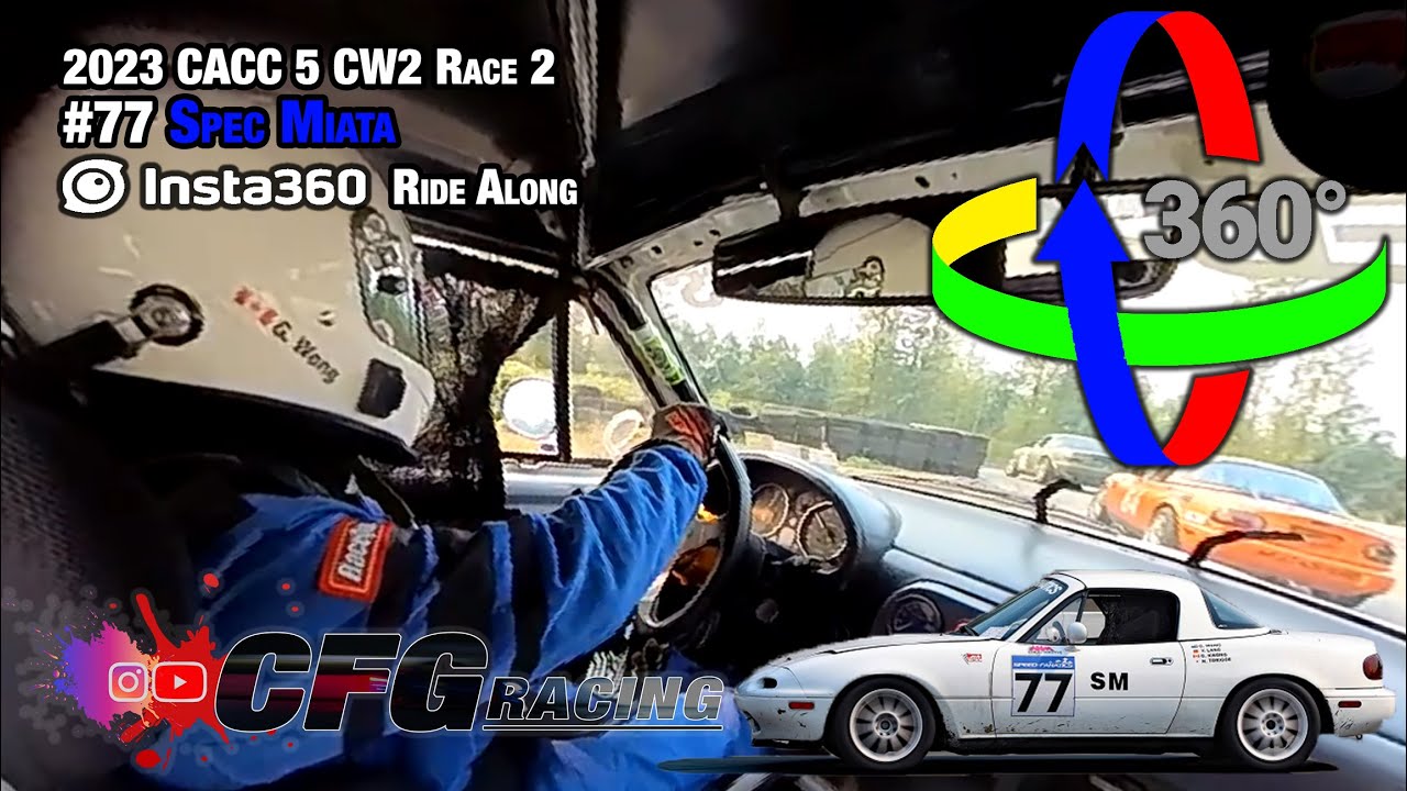 2023 CACC 5 CW2 Race 2 | Insta360 Onboard: Unleash the Speed with #77 SM!