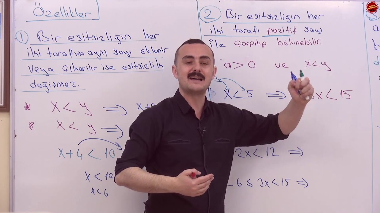 36-Basit Eşitsizlikler I (Pdf Açıklamalarda)
