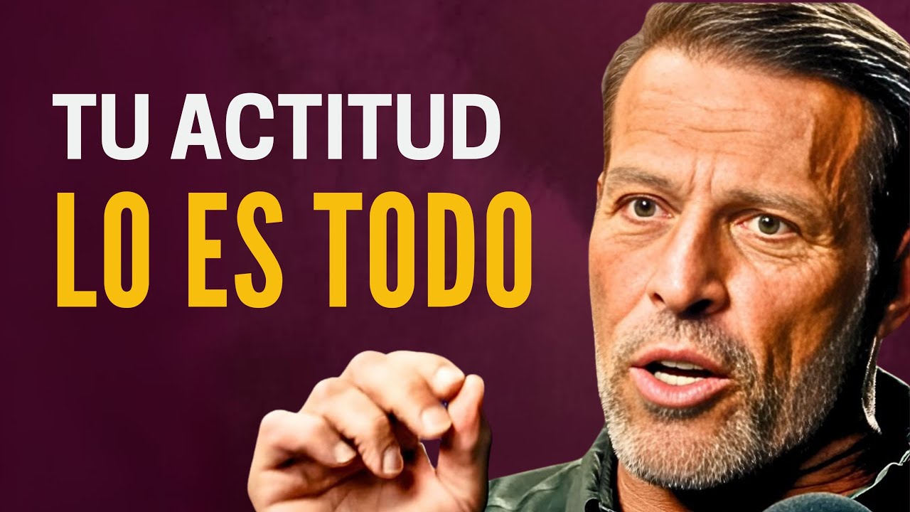 ¡TU ACTITUD LO ES TODO! ¡El discurso de Tony Robins ¡Deja Al Público SIN PALABRAS... 🔥¡DEBES verlo!