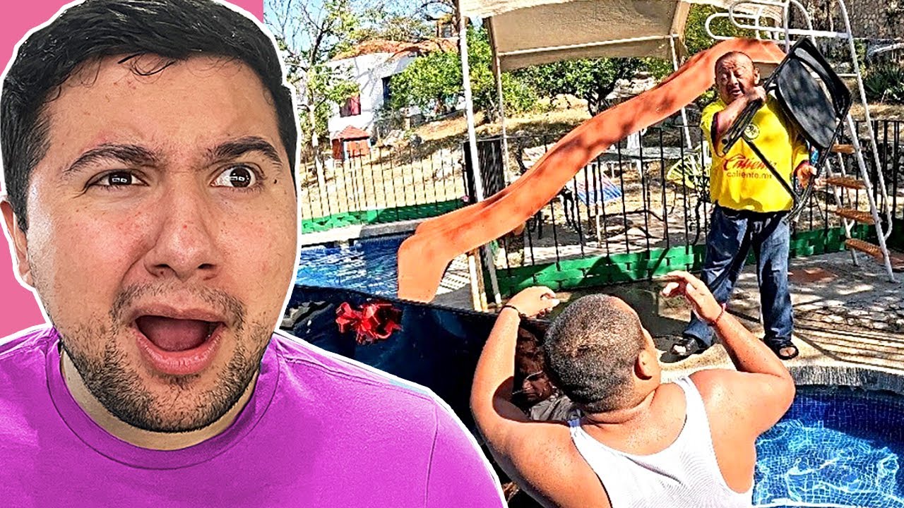 AbrahamBass Reacciona a ¨Vacaciones con mi Abuelo (BROMA)¨ rey de las bromas
