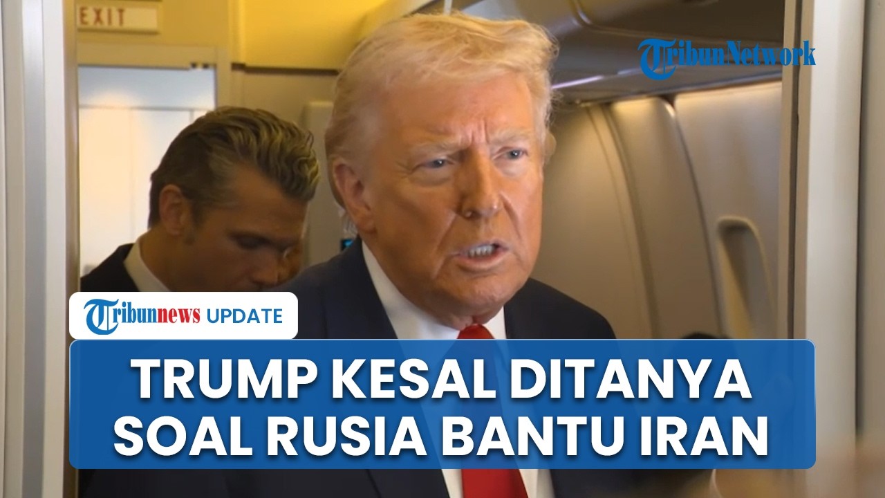 Donald Trump Kesal Ditanya soal Rusia Bocorkan Informasi Intelijen ke Iran: Pertanyaan Bodoh