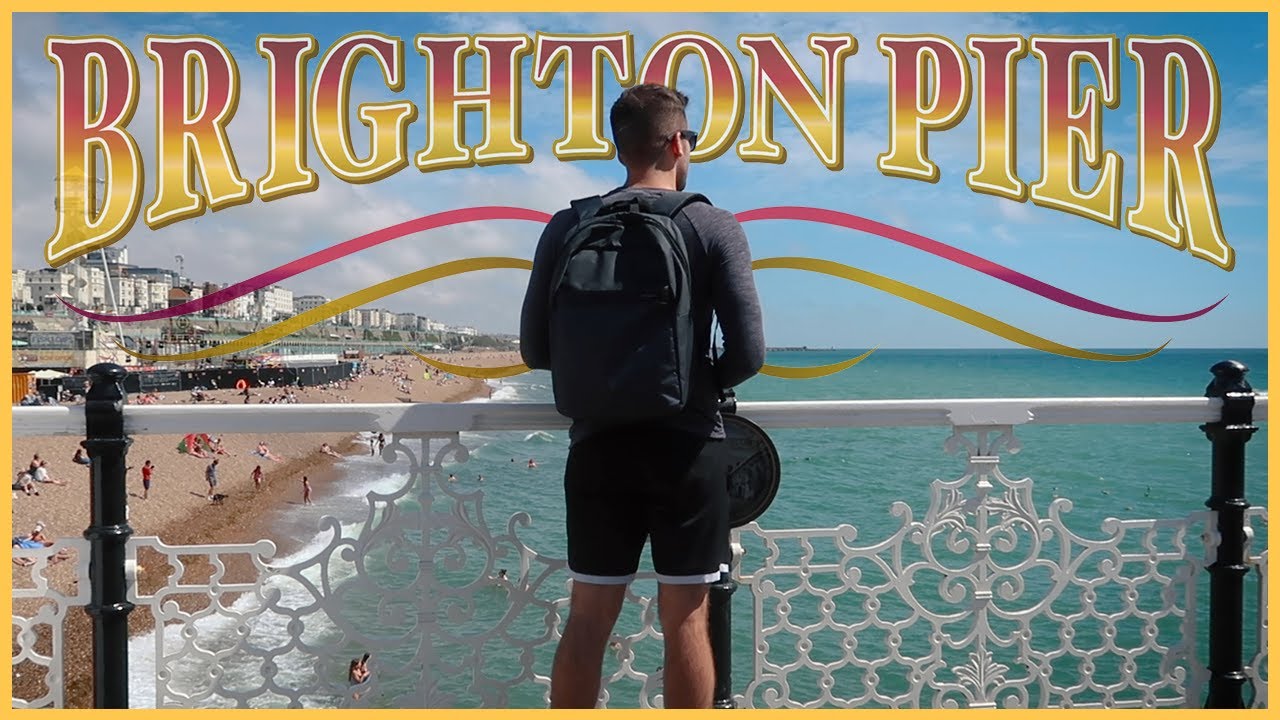 Exploring Brighton Palace Pier!