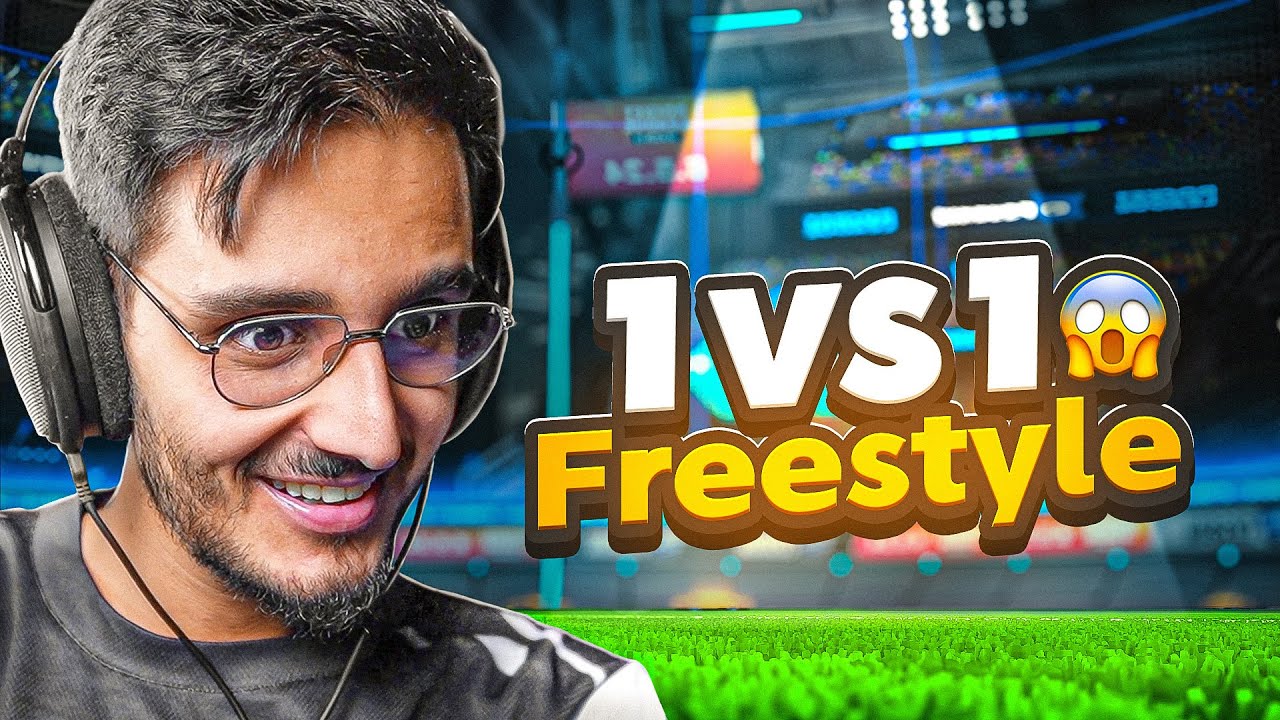 روكيت ليق |جربت العب فريستايل داخل الرانك!😨🔥