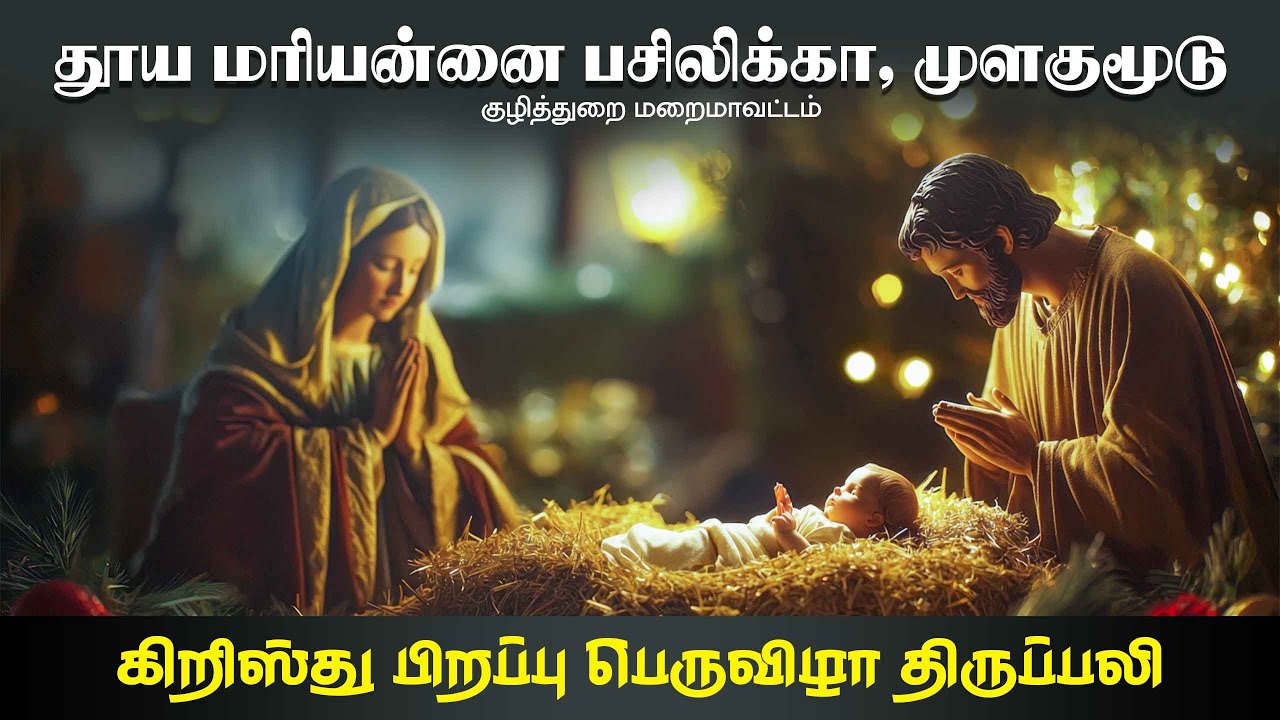 🔴St.Mary's Basilica | Mulagumoodu | Christmas Special Mass | 25.12.2024
