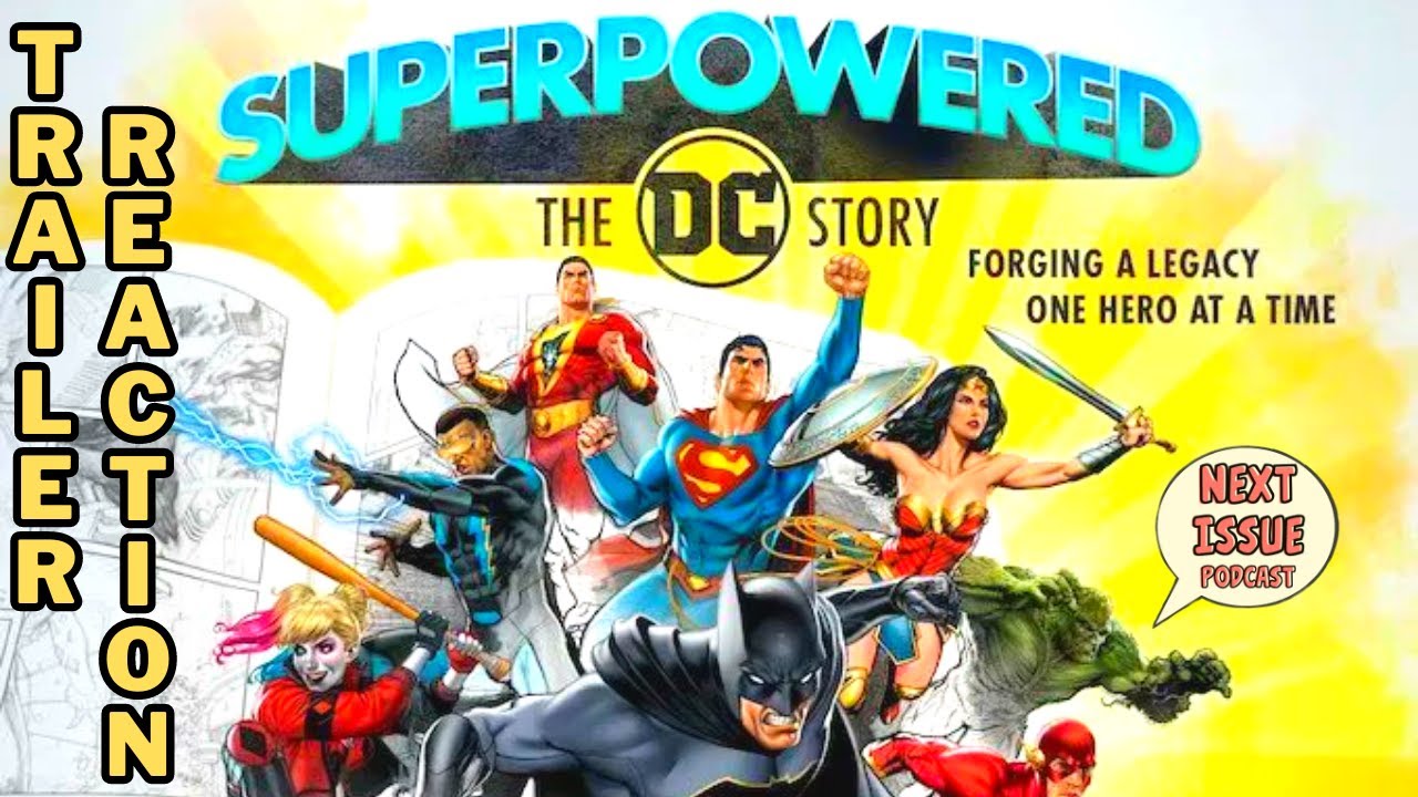 Superpowered: The DC Story | Trailer Reaction | DC comics | MAX