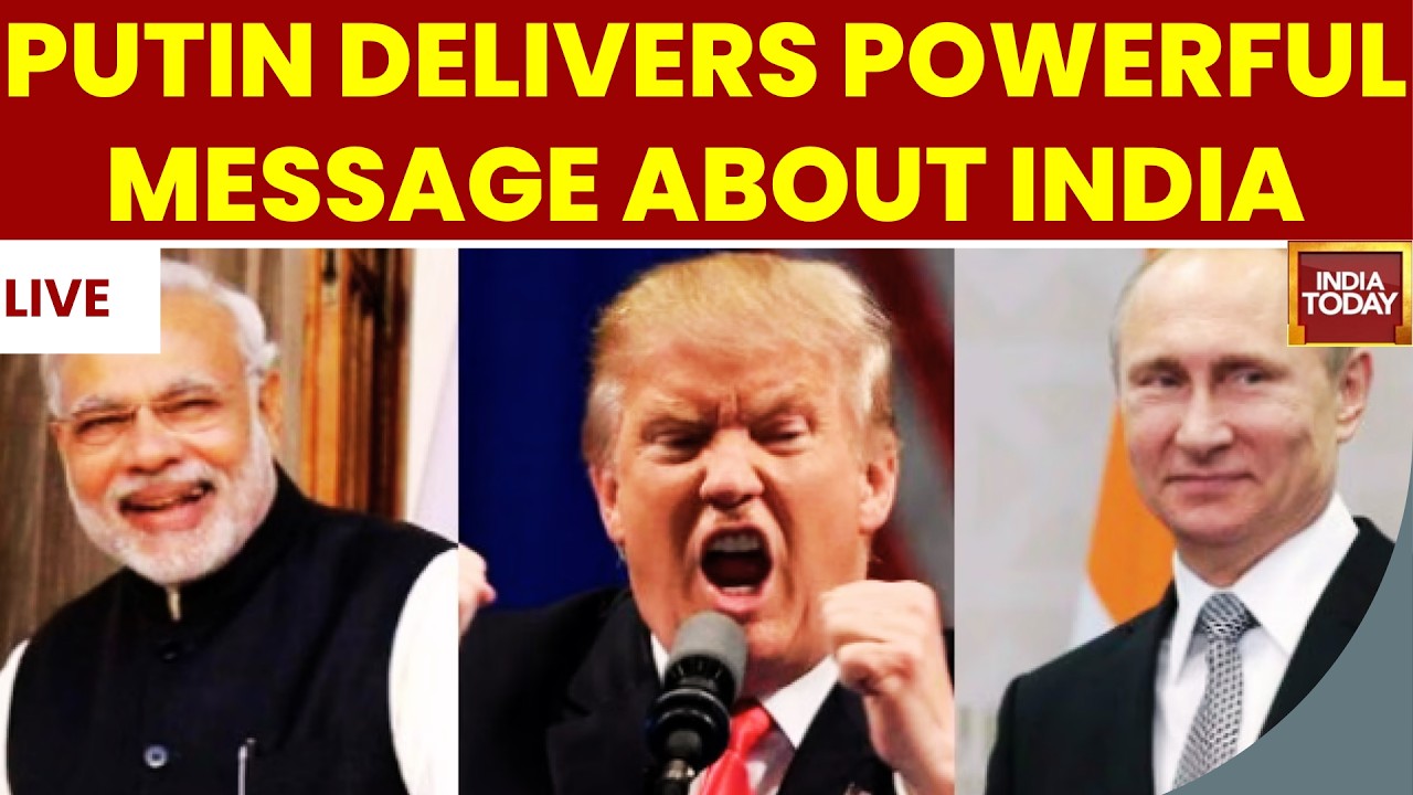 Putin LIVE: Putin Praises India's Growth Under PM Modi | Putin On Ukraine War | Russia India | Trump