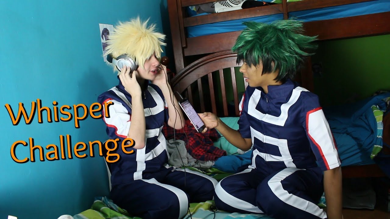 Bakugou vs Deku | Whisper Challenge! | Boku no Hero Academia