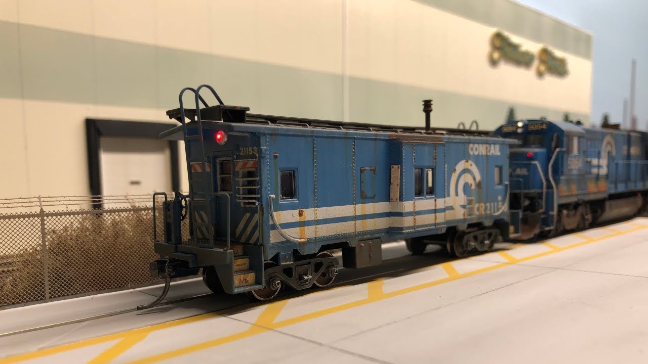 Adding Caboose Marker Lights. HO Scale