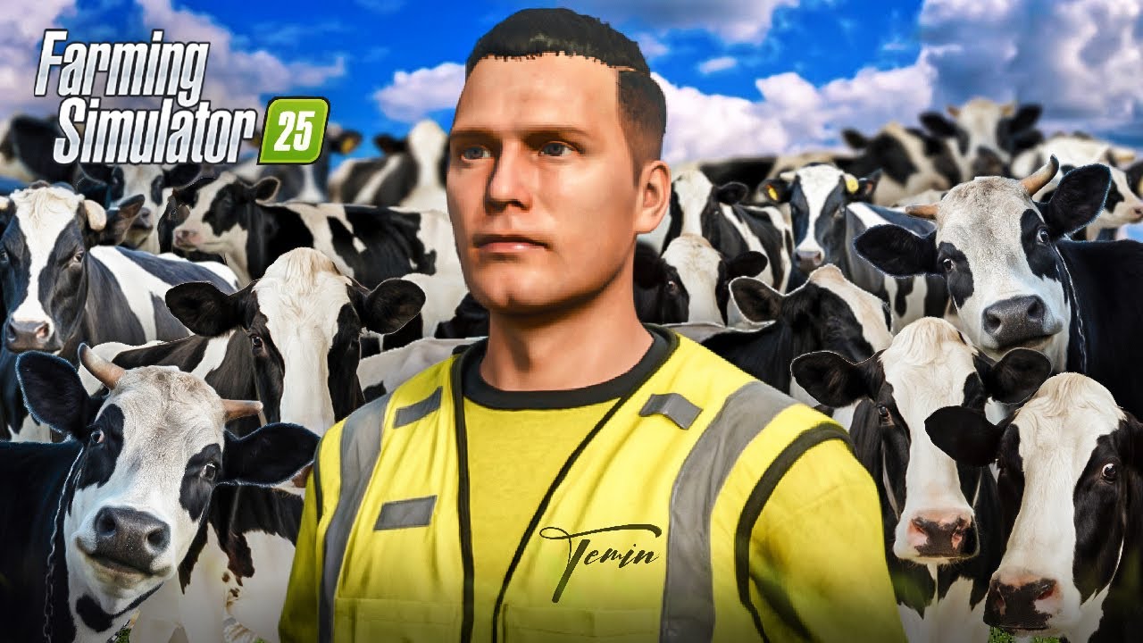 УБРАЛИ 5.000.000 СИЛОСА, ЧТОБЫ ПРОКОРМИТЬ 1.000 КОРОВ - FARMING SIMULATOR 25