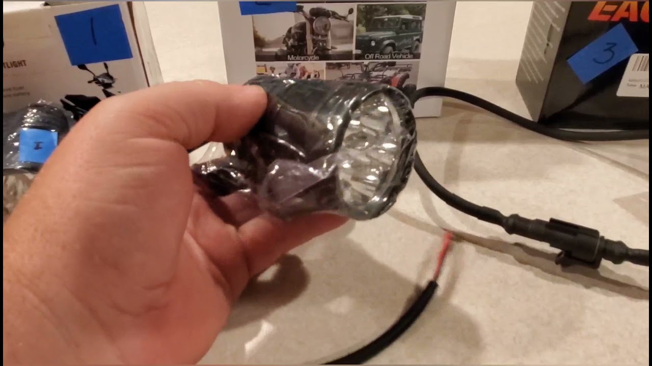 Found On: Amazon,  Motorcycle LED Fog Lights
