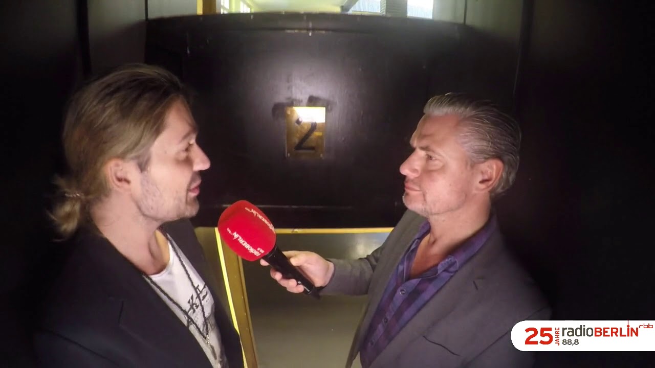 Im Paternoster mit David Garrett