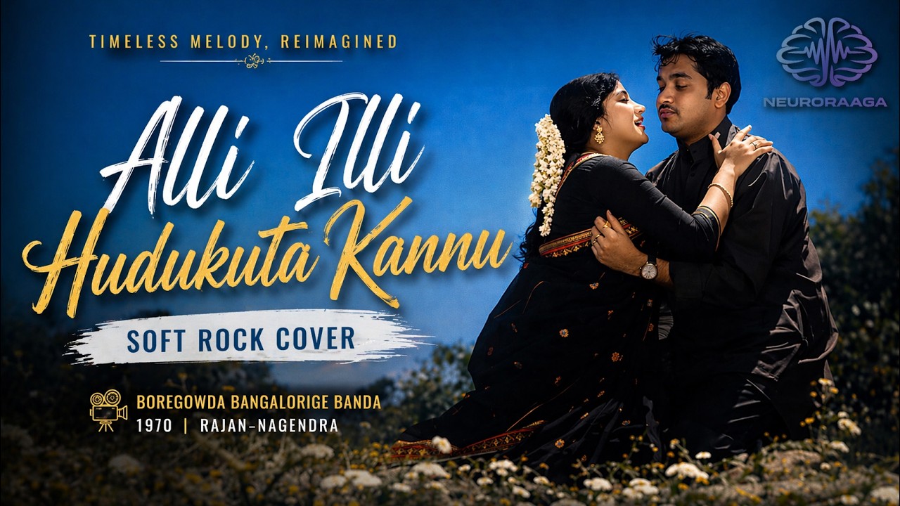 Alli Illi Hudukuta Kannu | Soft Rock Cover | Rajan–Nagendra | neuro raaga