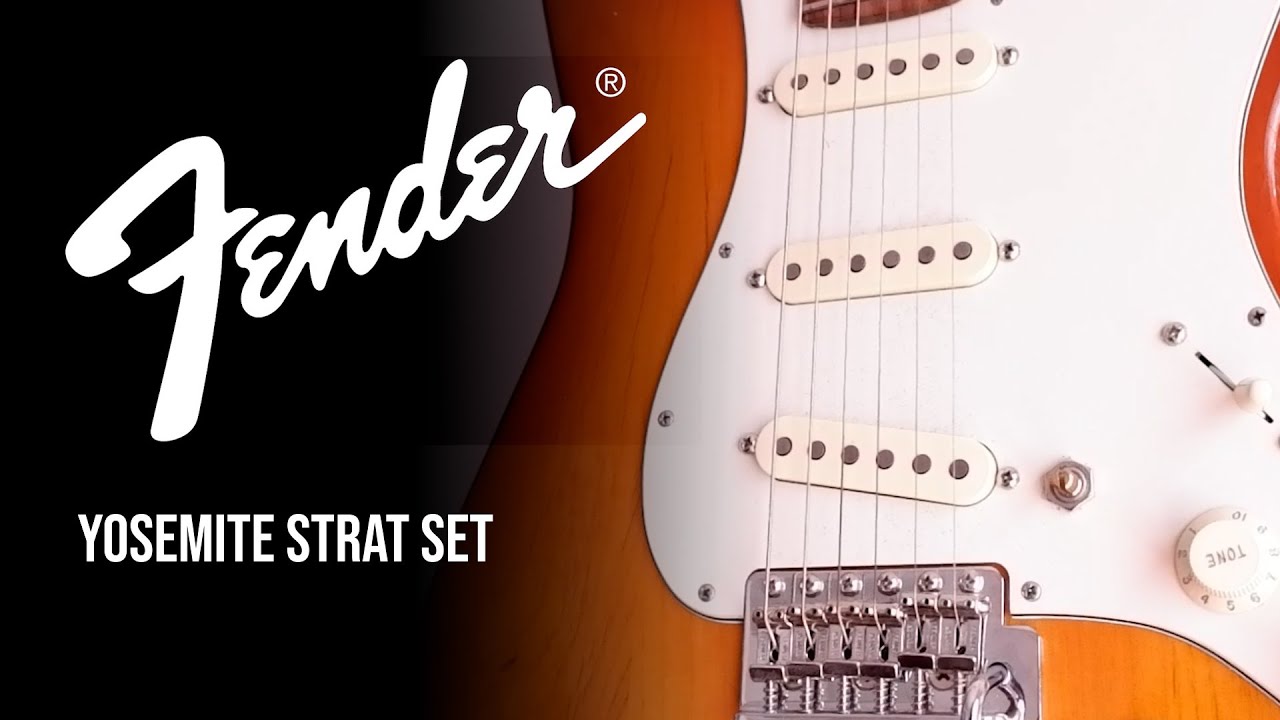 Fender Stratocaster Yosemite pickup set - playthrough