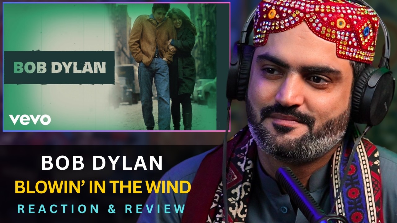 First Time Listening Bob Dylan - Blowin' In The Wind Reaction