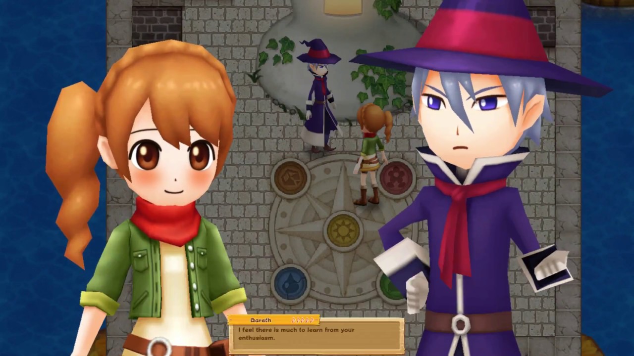 Harvest Moon Light of Hope: Gareth 4th note event