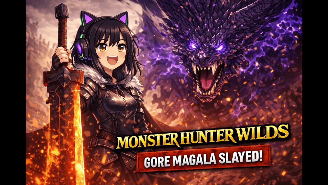 Taking Down Gore Magala In Monster Hunter Wilds!!!