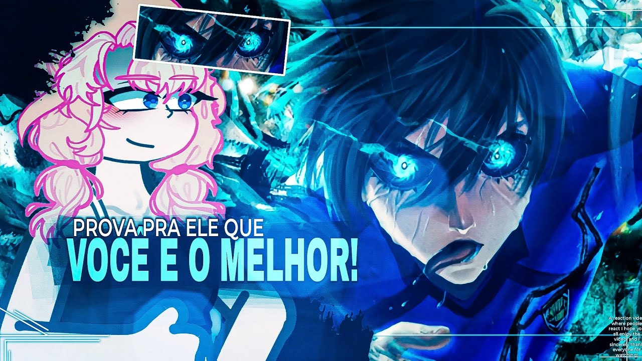 ☠️👅 Megumi No Café Terrace | React | Itoshi Rin (Blue Lock) - Incrível // M4rkim | As & Au