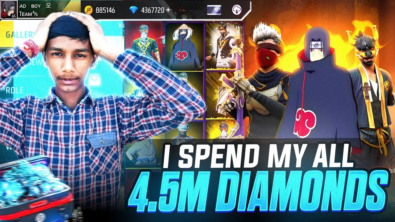 Me After Getting My 4.56 Million Diamonds 💎 || Now, India's Richest Player 🤑💸