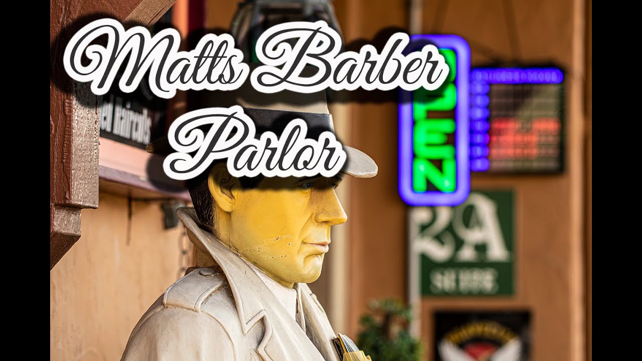 ASMR Full video at Matt's Barber Parlor, Shears, Straight Razor, Massage