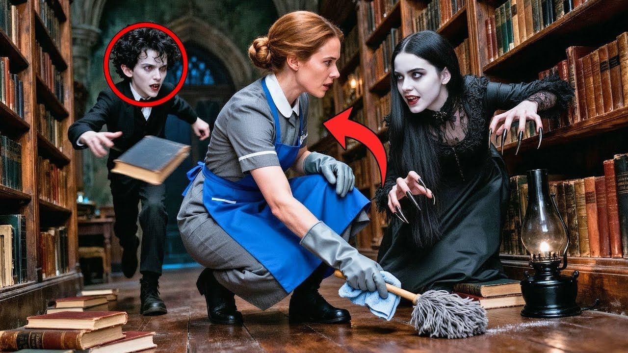 Nenhuma mulher aguentava os filhos do Rei Vampiro: uma limpadora silenciosa mudou seu destino.