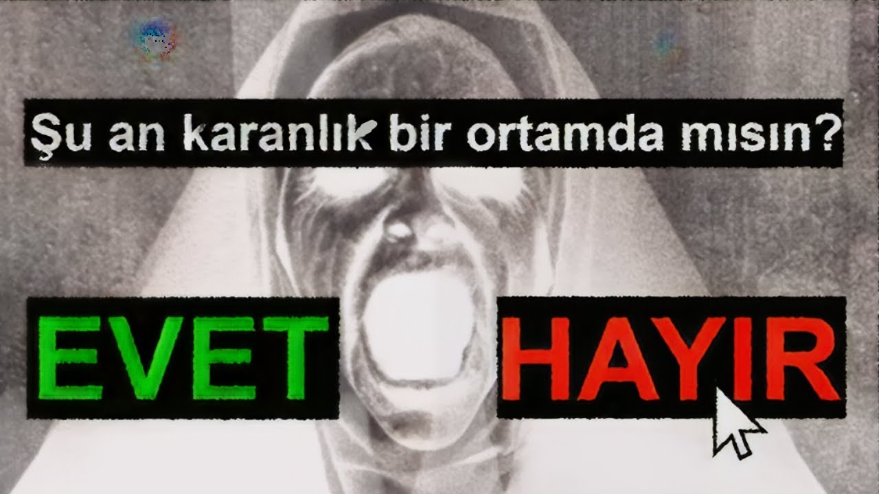 Işıkları kapamadım diye oyundan atan TÜRK KORKU OYUNU