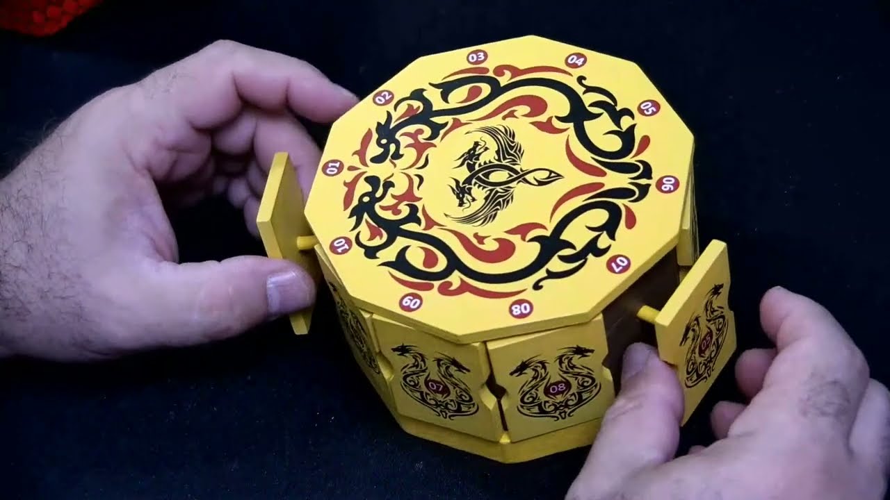 Dragon's Cave Puzzle Box - Just Rest Your Eyes (JRYE#406)