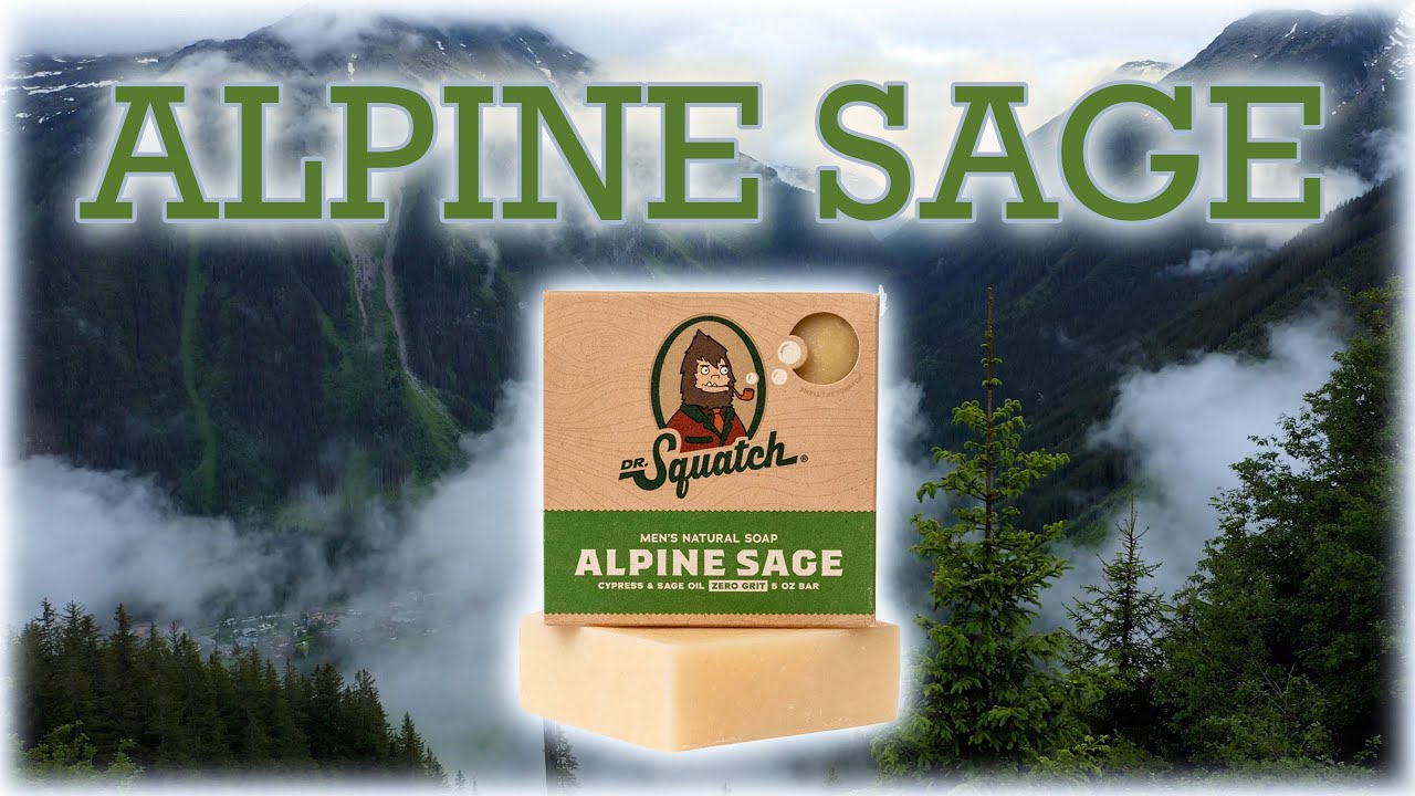 Wise Wizard | ALPINE SAGE | Dr. Squatch Soap Review