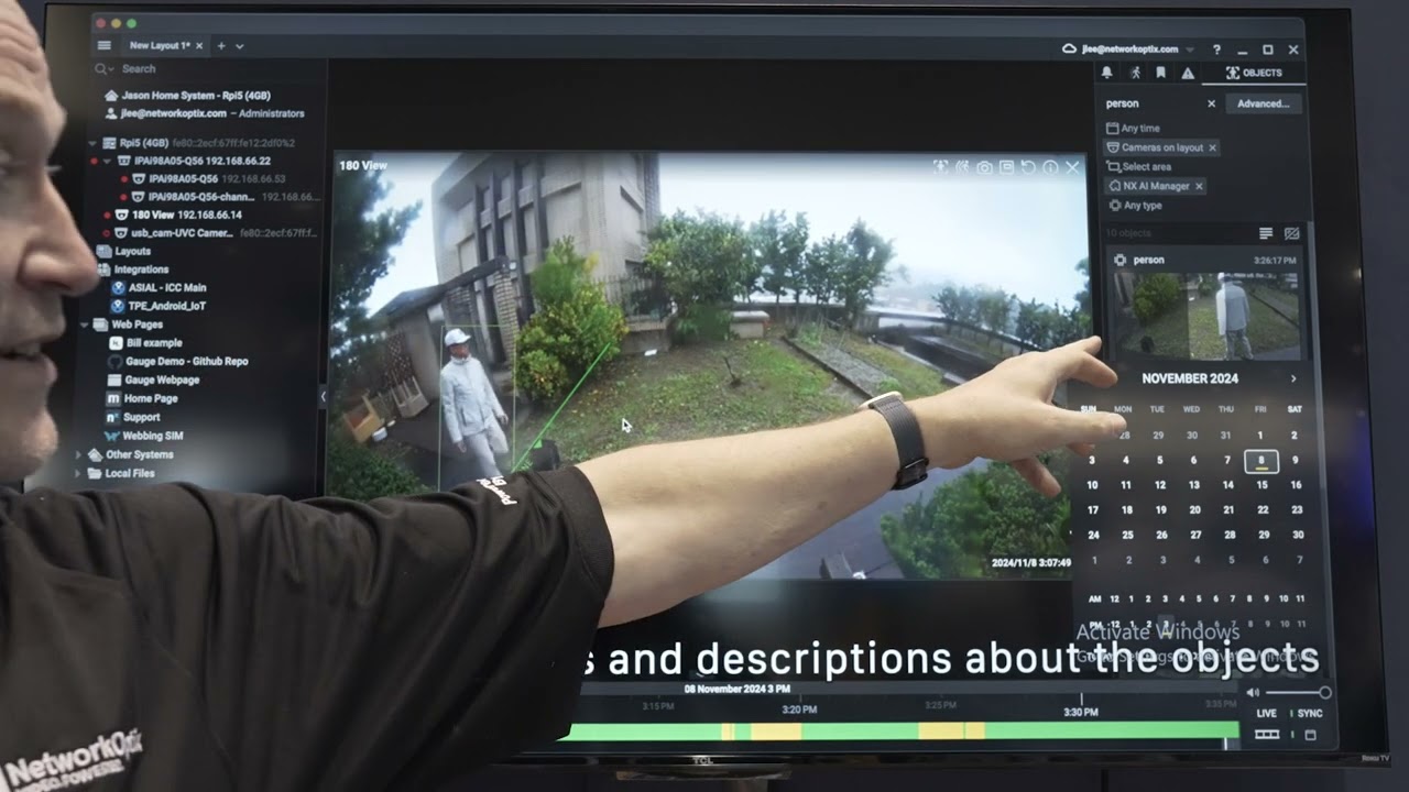 Network Optix Demonstration of Seamless AI Model Integration with Nx AI Manager