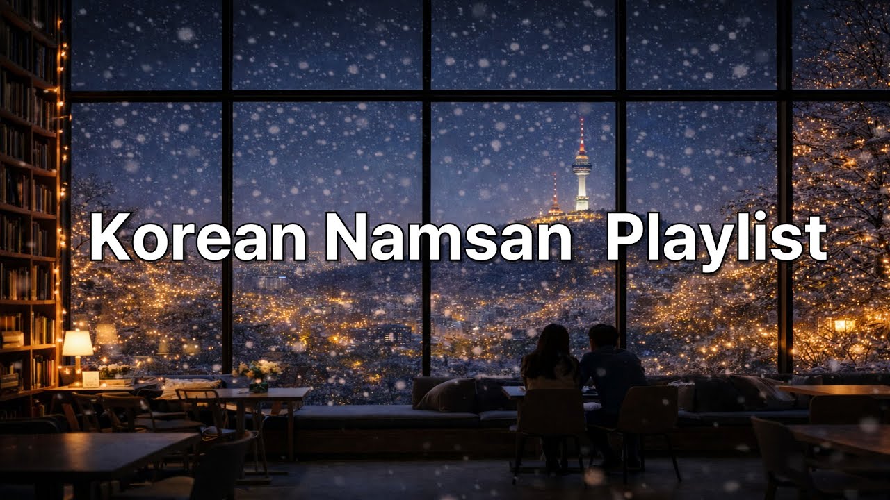 [playlist] Korean Namsan Cafe Playlist ☕🌆 | 코리안 남산 카페 플레이리스트